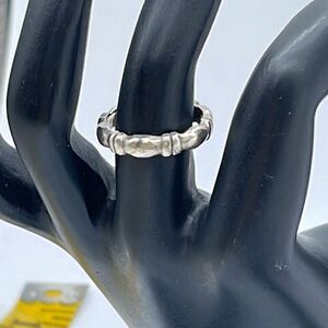 Sterling silver size 7:25 eternity band. Stamped and tested